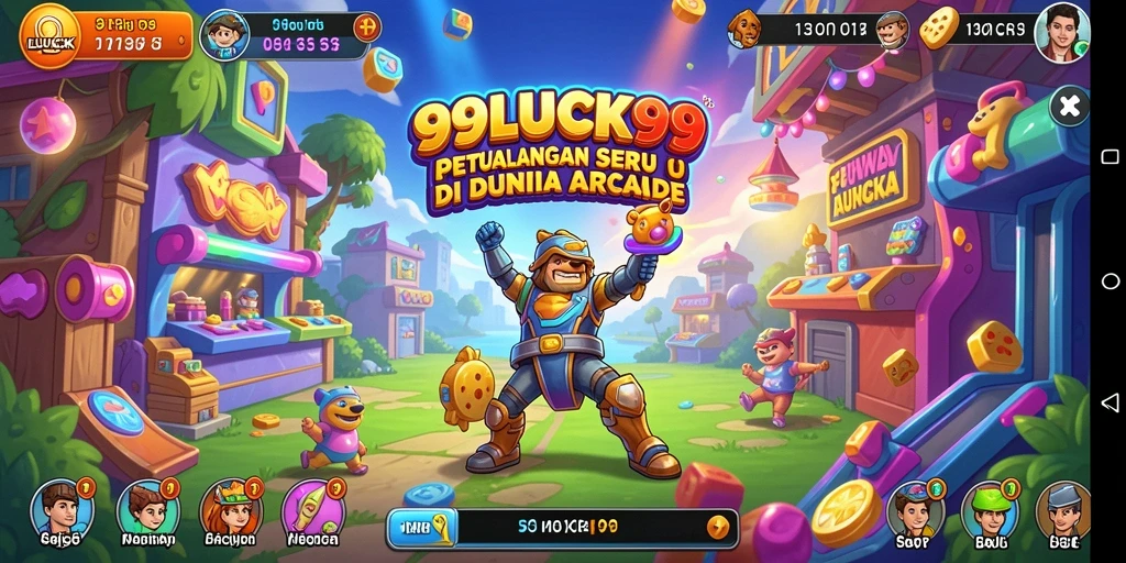 Tampilan gameplay menarik dari 99LUCK99 di dunia Arcade.
