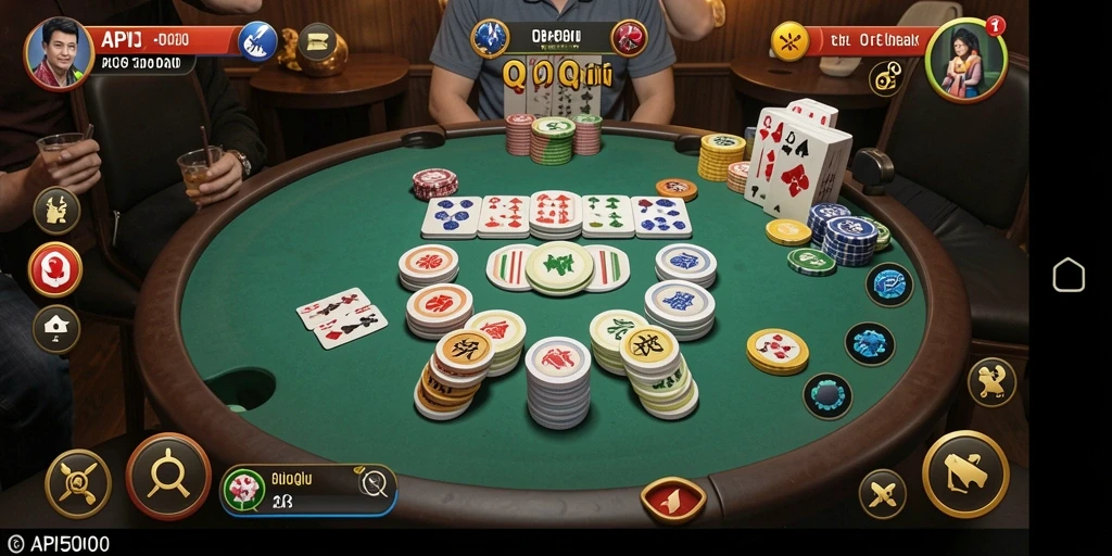 Tampilan seru gameplay QiuQiu di API5000.