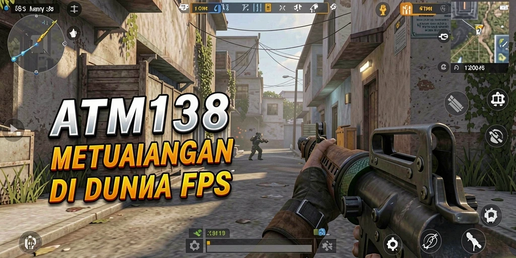 Tangkapan layar gameplay ATM138 menampilkan aksi pertempuran yang mendebarkan.