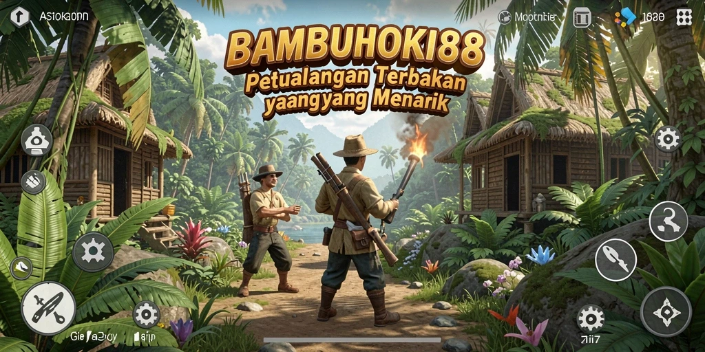 Tampilan gameplay seru BAMBUHOKI88 yang terbuka dan bebas.