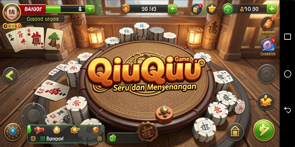 Screenshot menampilkan gameplay seru QiuQiu di BARU01.