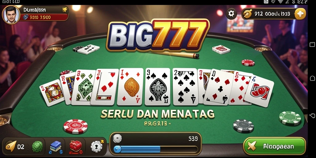 Tampilan gameplay seru dalam BIG777 yang penuh aksi.