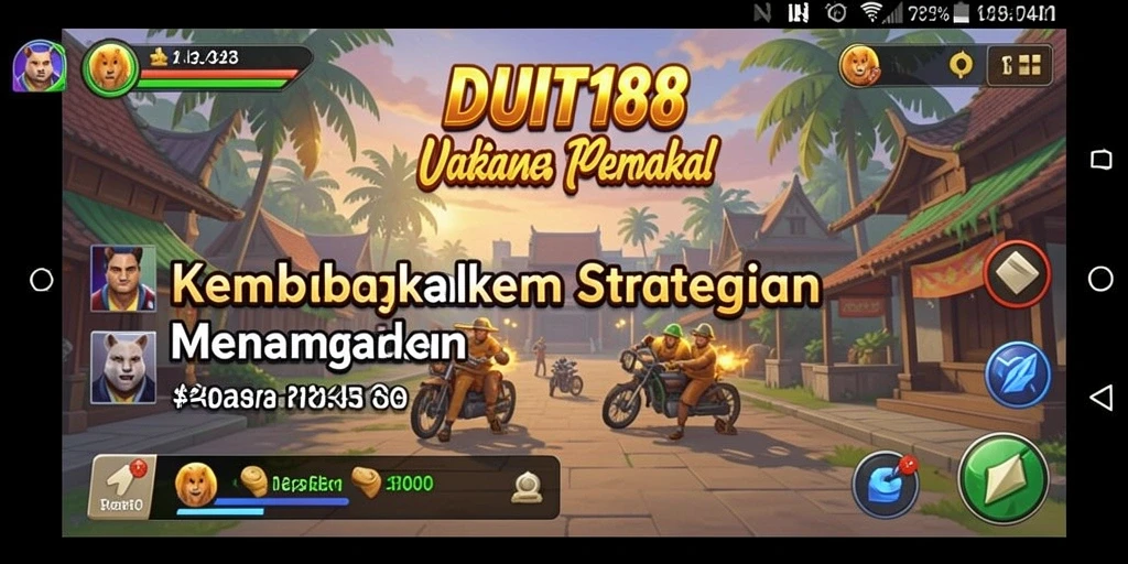 Tampilan gameplay menarik dan penuh strategi dalam DUIT188.