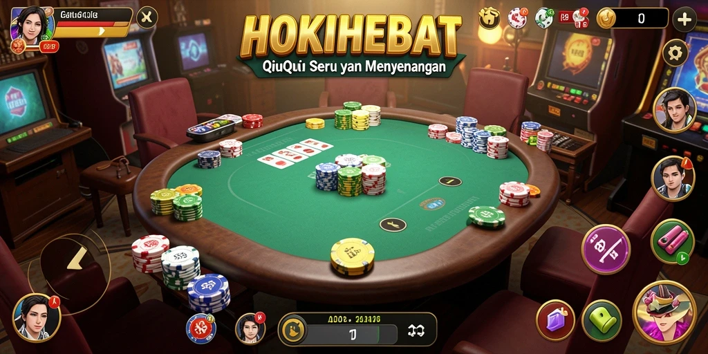 Tampilan gameplay HOKIHEBAT yang menarik dan seru.