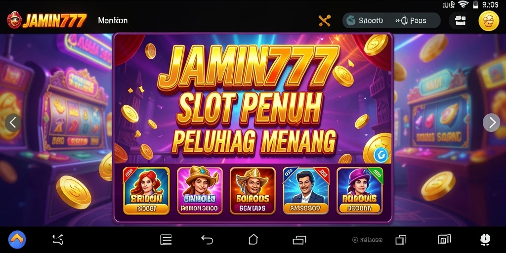 Screenshot gameplay menarik dari JAMIN777 yang menunjukkan pengalaman Slot.