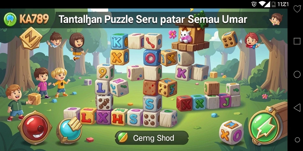 Tampilan gameplay KA789 yang penuh warna dan menantang.