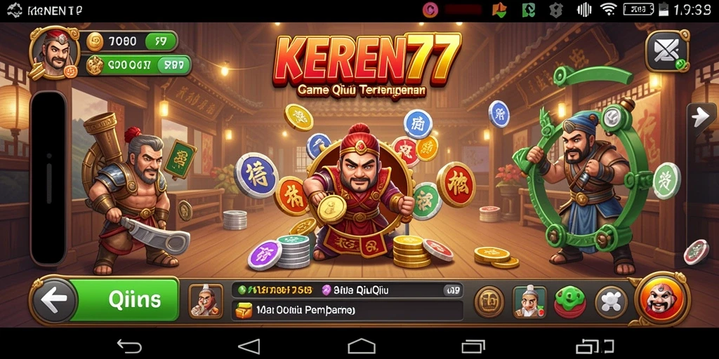 Tangkapan layar gameplay KEREN77 yang menarik dan seru.