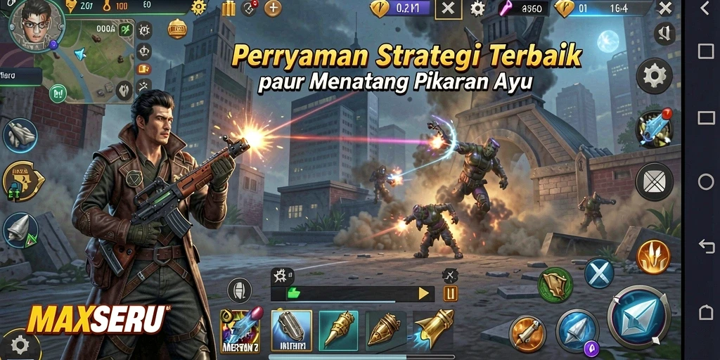 Tangkapan layar gameplay <strong>MAXSERU</strong> yang menunjukkan aksi strategi mengasyikkan.