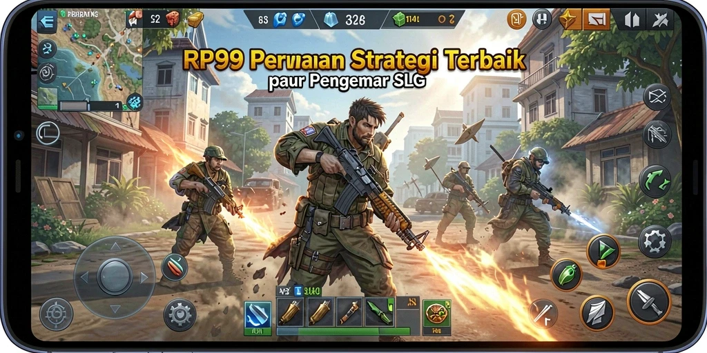 Screenshot menunjukkan pengelolaan kerajaan dengan grafis yang menawan.