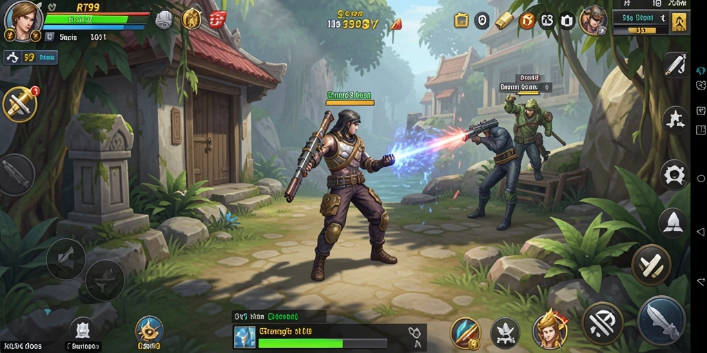 Gameplay mendebarkan di peta strategi unik RT99.
