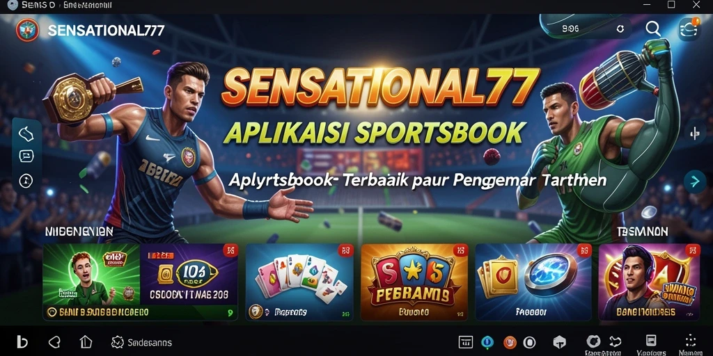 Screenshot SENSATIONAL77 menampilkan gameplay taruhan yang menarik dan interaktif.