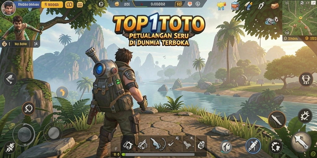 Gameplay seru di dunia terbuka TOP1TOTO yang menawan.